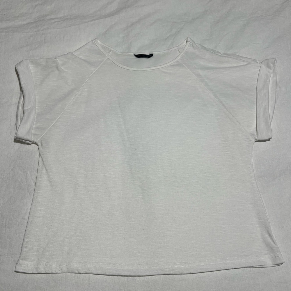 White Short Sleeve Tee